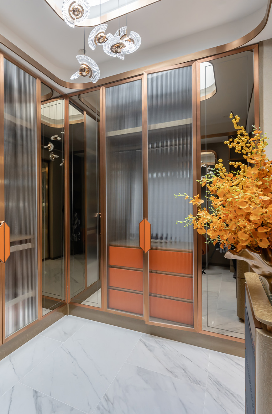 Royal Oaks interior design project Left vertical image 3